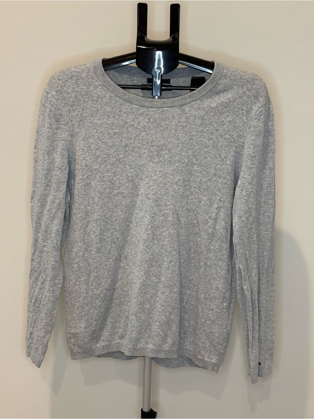 Tommy Hilfiger Light Gray Crewneck Sweater